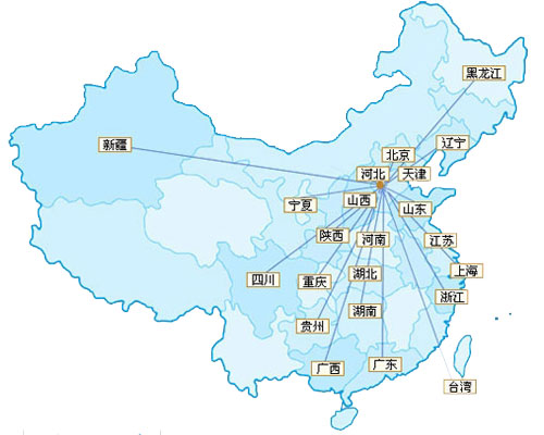 精達(dá)金屬制品銷售網(wǎng)絡(luò)